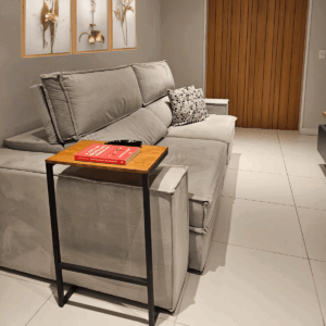 Mesa de apoio lateral industrial pinus Sveinn