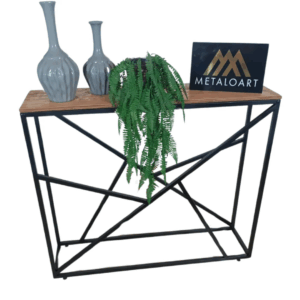 Aparador industrial estilo Teia 100 x 30 x 80