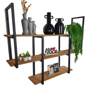 Prateleira industrial parede Barr 02