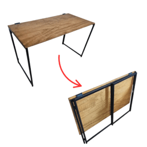 Mesa Dobrável Estilo Industrial Onix